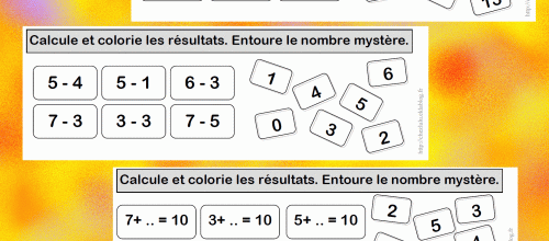 Mes rituels autonomes en calcul et numération CP
