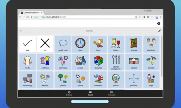 Cboard : application web de CAA soutenue par l'UNICEF