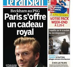 Le nouveau pari de David Beckham à Paris au PSG  /  The new challenge of David Beckham in Paris for PSG