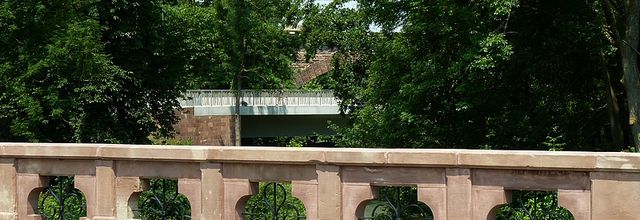 Metz / Le Pont de Hurleloup sur la Seille...