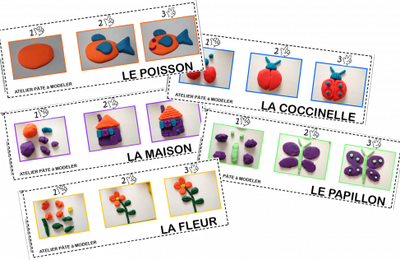 Ateliers pâte à modeler