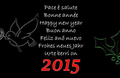 Bonne année - Pace è salute a tutti - Pause