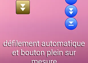 Easy Scroll : aide à la fonction scroll sur tablette et smartphone Android