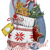 Bientôt Noël, gif animé, blinkie,carte, attente