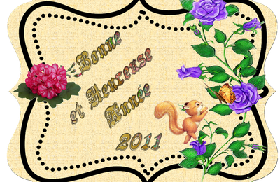 carte bonne année 2011