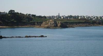 Carantec vu du château du taureau