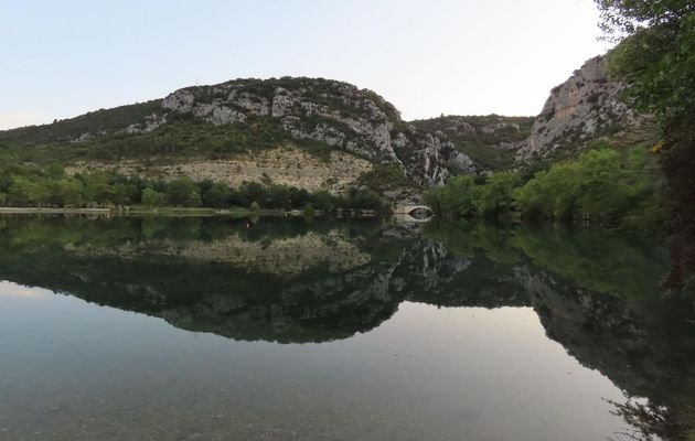 reflets dans les gorges du Verdon
