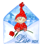 689 Enveloppe lutin - Noël 