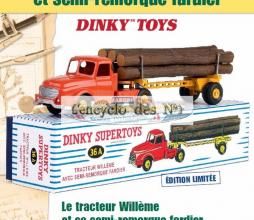 Tracteur Willème et semi-remorque Fardier Dinky Toys - Hors-série
