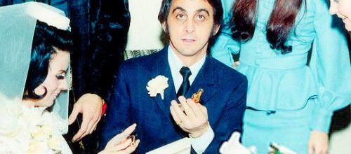 photo elvis -pp-GEORGE KLEIN- Barbara Little (la mariée) -