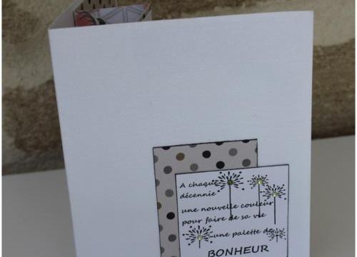 Carte anniversaire 60 ans