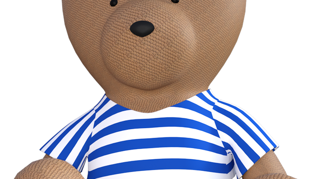 Tube ourson en tricot (image-render)