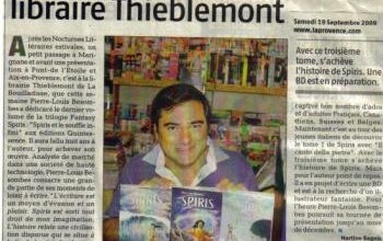 Spiris a fait escale à la Librairie Thieblemont
