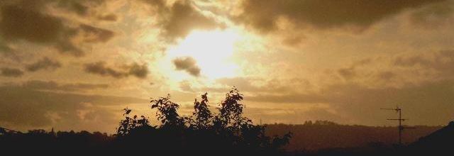 8 Mai 2015, Quand le soleil se couche sous la pluie