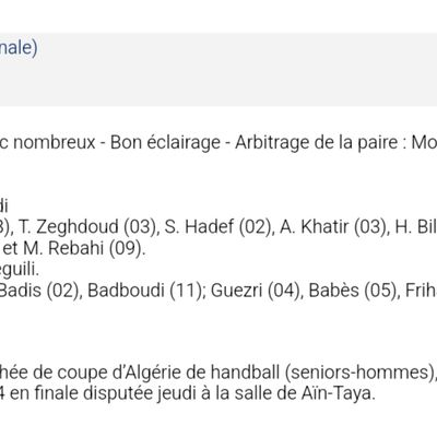 2001-2002 MCA Messieurs Vainqueur de la Coupe d'Algérie 