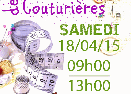 Puces des couturières à Cuers le 18 avril 2015