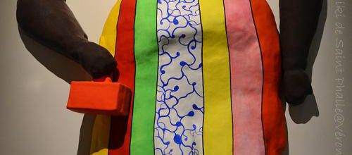 Exposition Niki de Saint Phalle : "Dolorès" et "Nana verte au sac noir"