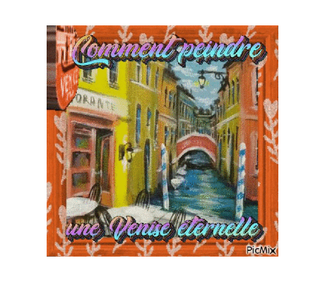 Dessin et peinture - vidéo 4484 : Comment peindre une Venise éternelle ? - huile, acrylique.