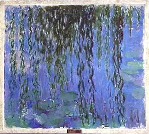 Nymphéas avec rameaux de saule (1916) Claude Monet.jpg