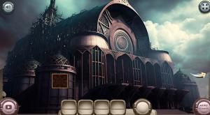 Steampunk city escape