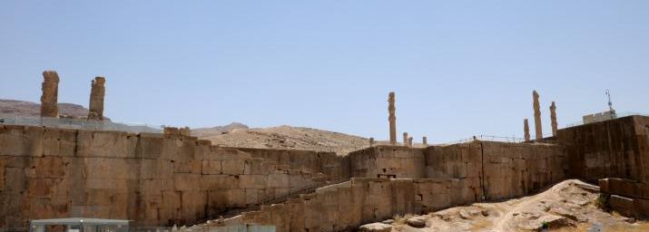 Entrée dans Persépolis par la porte de toutes les nations, Iran