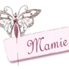 signature,papillon,bijou, mamie
