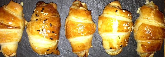 Mini croissants apéritif
