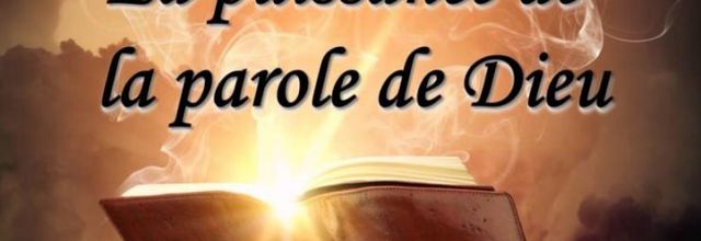 LA PAROLE DE DIEU pour les Jours saints