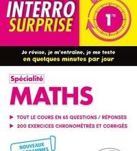 Ibooks gratuits à télécharger Spécialité Maths 1re  - Nouveaux programmes