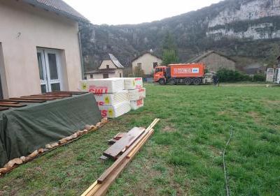 Les 1ères chapes de notre maison !