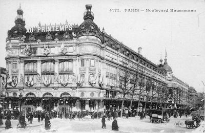 Histoire du magasin "Printemps Haussmann"
