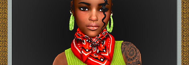 Lourdes sims cc adolescente 