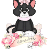 118 chat noeud rose