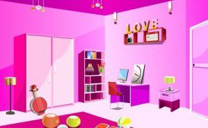 Pink room escape soluce