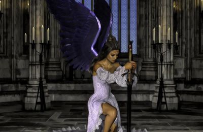 Création : Consécration d'un ange (DazStudio)