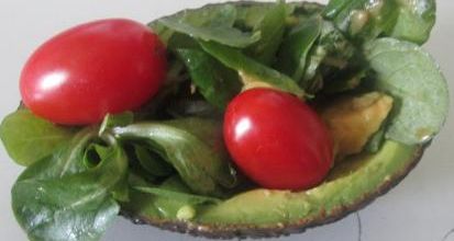 Salade et Avocat
