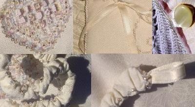 Coussin de mariage Muriel les détails