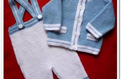 Veste et pantalon pour bébé