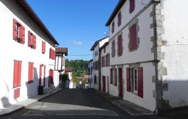 le village de la bastide-Clairence dept 64