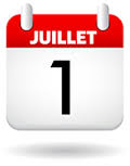 DEJA 1ER JUILLET 2018