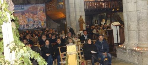 La messe de la nuit de Noël...