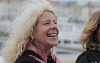 Michèle Plomer, lauréate du prix littéraire France-Québec 2010,  de passage à La Rochelle