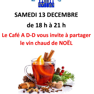 Vin chaud au Café ADD