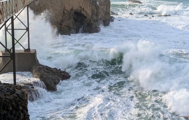 Les vagues à Biarritz