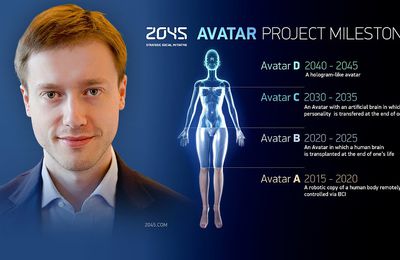 L'immortalité pour les Hommes en 2045 : Découvrez le projet fou de Dmitry Itskov