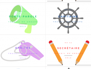 Carte rôle dans les groupes de travail