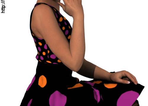 Tube de fillette sorcière pour Halloween (image)