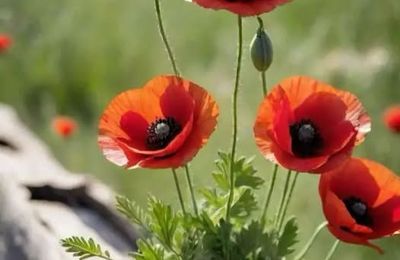 J'aime les coquelicots