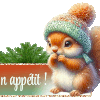 gif anime, blinkie,bon appetit, nourriture