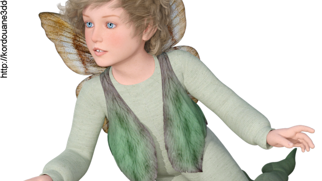 Tube d'ange enfant (image-render)